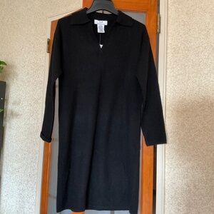MAGASCHONI cashmere new black dress